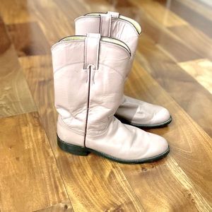 Mauve True Vintage Justin Boots